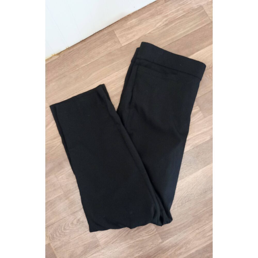 Prophecy, black stretch pull on pants. Slimming tummy control panel Size 10